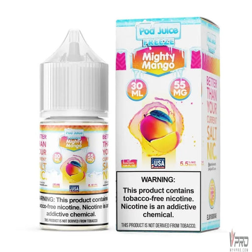Mighty Mango Freeze - POD Juice Synthetic Nic Salt 30mL Pod Juice