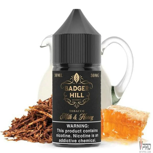 Milk & Honey - Badger Hill Reserve Synthetic Salt 30mL Badger Hill