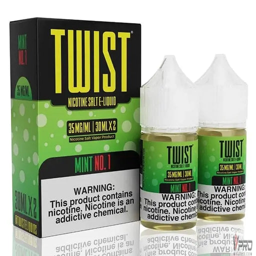 Mint No.1 - Twist Salt E-liquid 60mL Twist E-Liquids