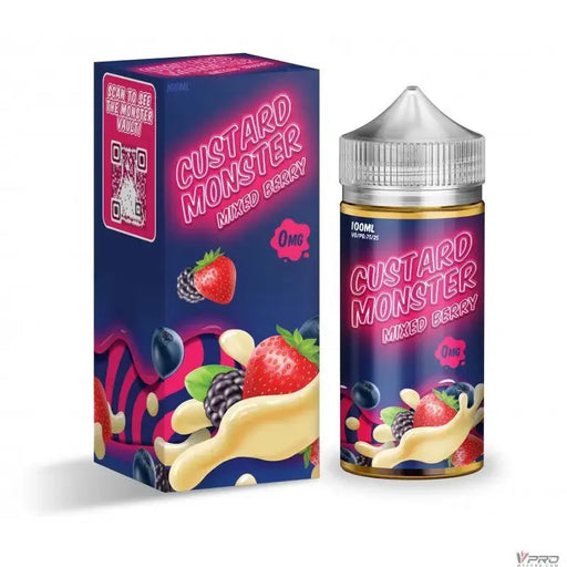 Mixed Berry - Custard Monster Synthetic 100mL Monster Vape Labs