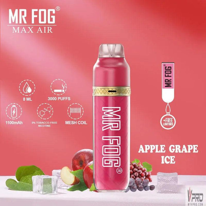 Mr Fog Max Air 7mL 3000 Disposable Mr Fog