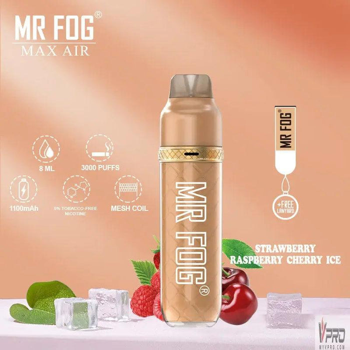 Mr Fog Max Air 7mL 3000 Disposable Mr Fog