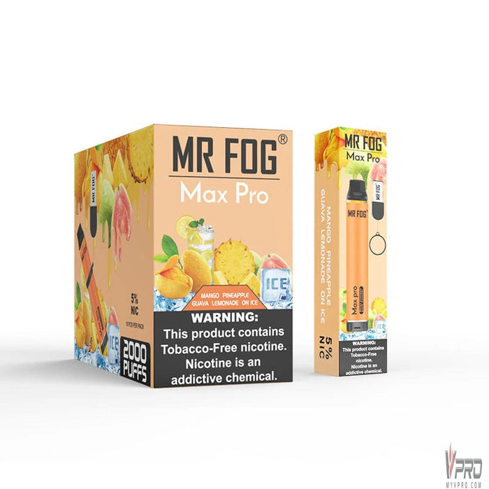 Mr Fog Max Pro 2000 5% TFN Disposable Mr Fog