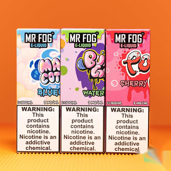 Strawberry (Magic Cotton) - Mr Fog E-Liquid 100mL