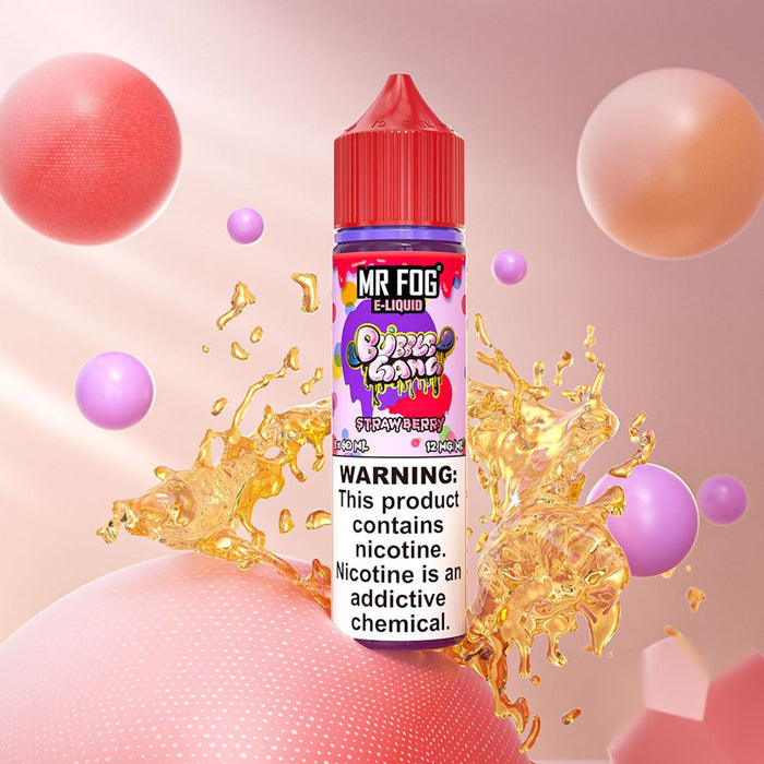 Strawberry (Bubble Gang) - Mr Fog E-Liquid 60mL