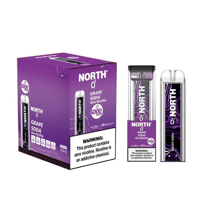 North 5000 Puffs 0% Disposable