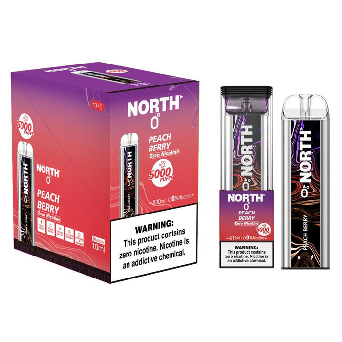 North 5000 Puffs 0% Disposable