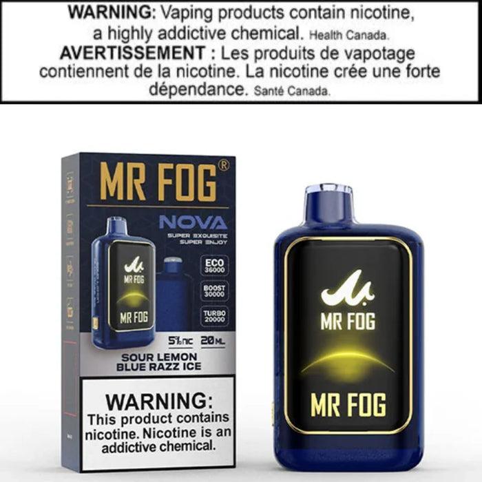 Mr Fog Nova 36K Puffs 20mL Disposable