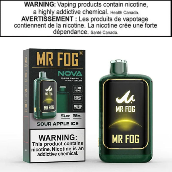 Mr Fog Nova 36K Puffs 20mL Disposable