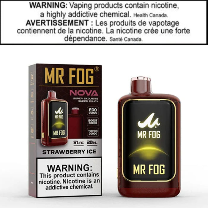 Mr Fog Nova 36K Puffs 20mL Disposable