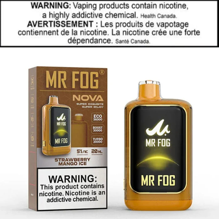 Mr Fog Nova 36K Puffs 20mL Disposable