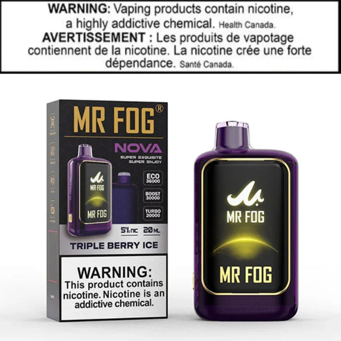 Mr Fog Nova 36K Puffs 20mL Disposable