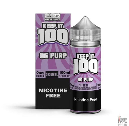 OG Purp - Keep It 100 Synthetic 100mL Keep It 100
