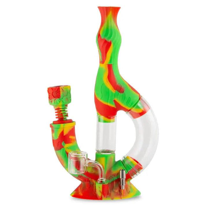 Ooze Echo Silicone Glass Water Pipe Ooze