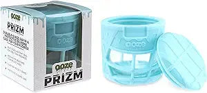Ooze Prizm Flower Glass Storage Jar Ooze