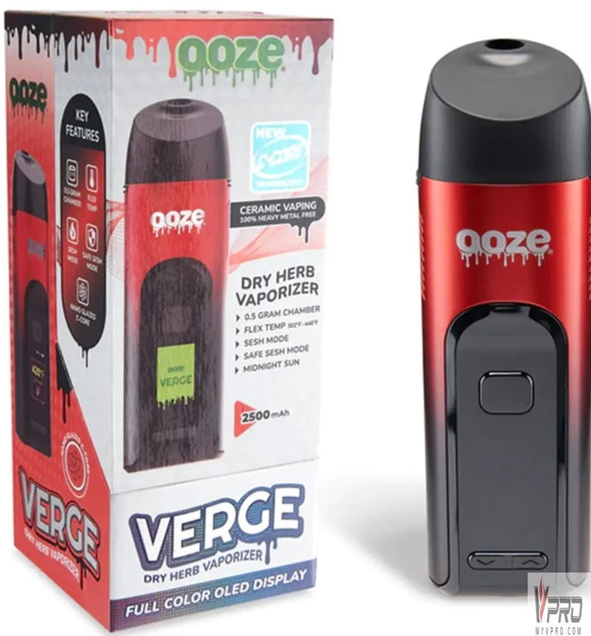 Ooze Verge Dry Herb Vaporizer - MyVpro