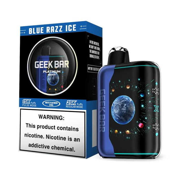 Geek Bar Pulse X Platinum Edition 25K Puffs 18mL Disposable