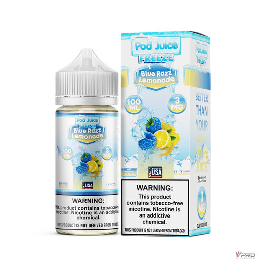 POD Juice Freeze Synthetic Nicotine E-Liquid 100ML (0mg/ 3mg/ 6mg Totally 8 Flavors) Pod Juice