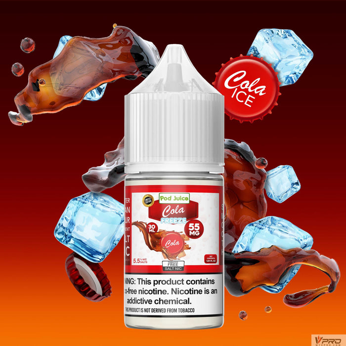 POD Juice ICED Synthetic Nicotine Salt E-Liquid 30ML 20mg (Totally 18 Flavors) Pod Juice