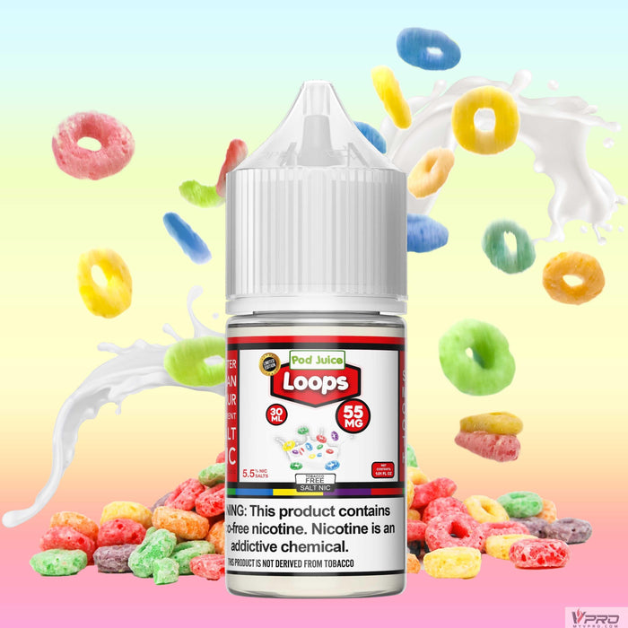 POD Juice Synthetic Nicotine Salt E-Liquid 30ML 55mg (Totally 35 Flavors) Pod Juice