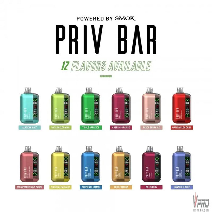 PRIV Bar Turbo Disposable 5% Smoking Vapor