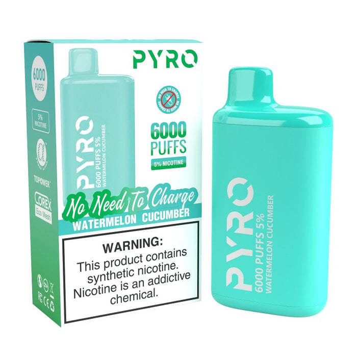 Pyro 6000 Puffs Disposable Pyro