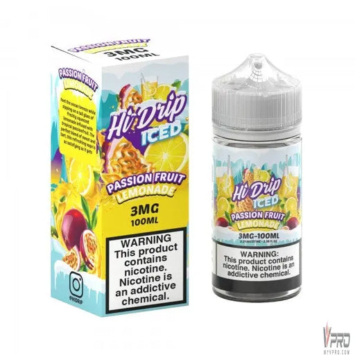 Passion Fruit Lemonade Iced - Hi-Drip Iced 100mL Hi Drip E-Liquids
