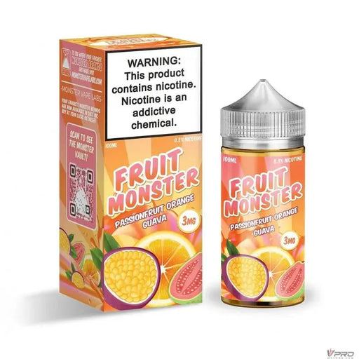Passionfruit Orange Guava - Fruit Monster 100mL Monster Vape Labs