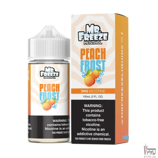 Peach Frost - Mr. Freeze Menthol 100mL Mr. Freeze E-liquids