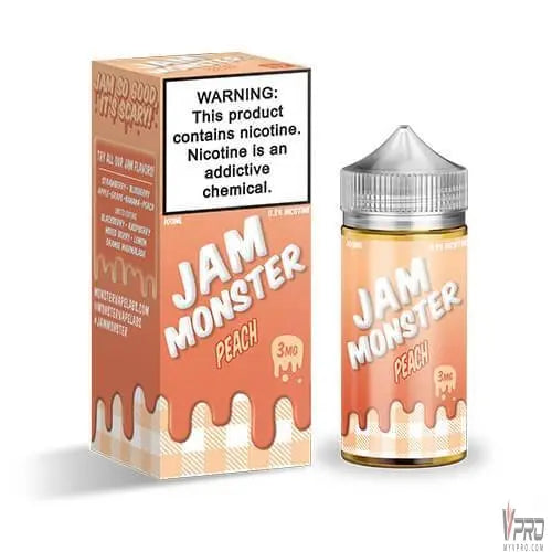 Peach - Jam Monster Synthetic 100mL Monster Vape Labs
