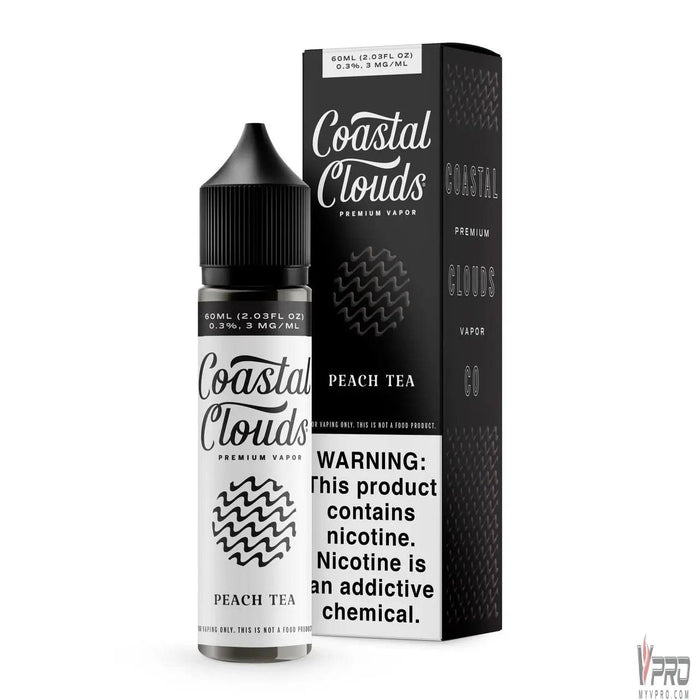 Peach Tea - Coastal Clouds Co. 60mL COASTAL CLOUDS CO