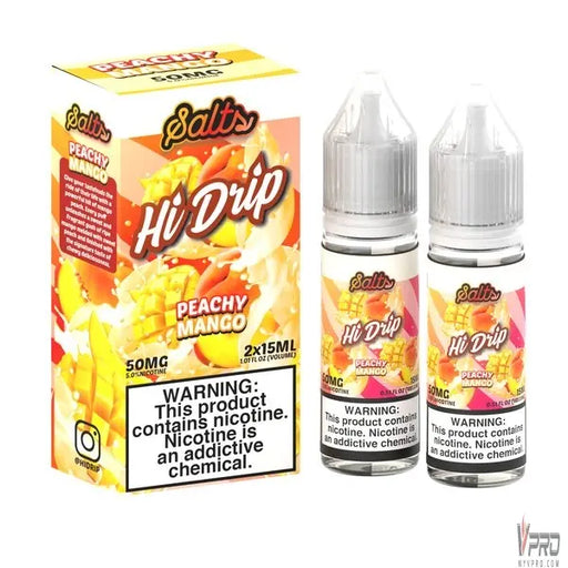 Peachy Mango -  Hi-Drip Salts 30mL (2 x 15mL) Hi Drip E-Liquids