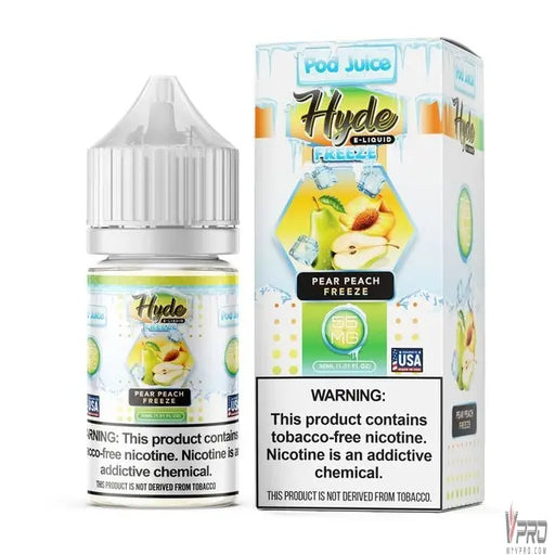 Pear Peach Freeze - POD Juice x Hyde Synthetic Nic Salt 30mL Pod Juice