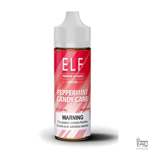 Peppermint Candy Cane - ELF VPR120 Premium Nic 120mL ELF VPR