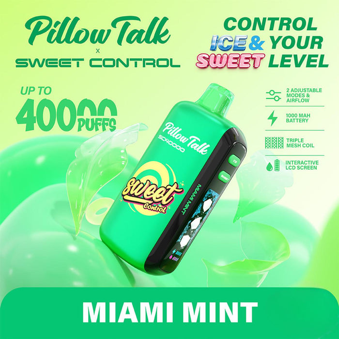 Pillow Talk Ice Control IC40000 Puffs Disposable