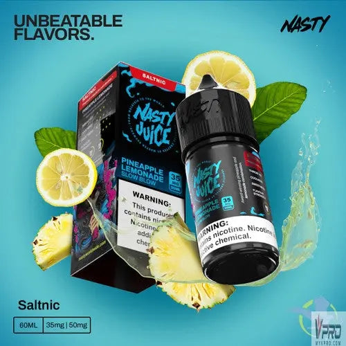 Pineapple Lemonade (Slow Blow) - Nasty Juice Salt 30mL Nasty Juice E-liquids