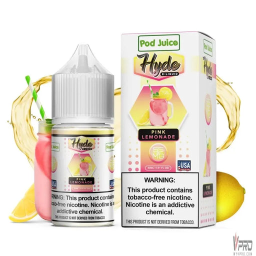 Pink Lemonade - POD Juice x Hyde Synthetic Nic Salt 30mL Pod Juice