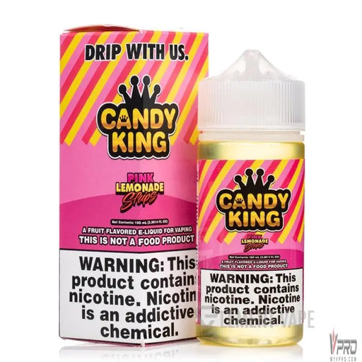 Pink Lemonade Strips - Candy King 100mL Candy King