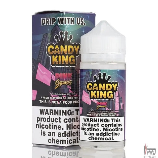 Pink Squares - Candy King 100mL Candy King