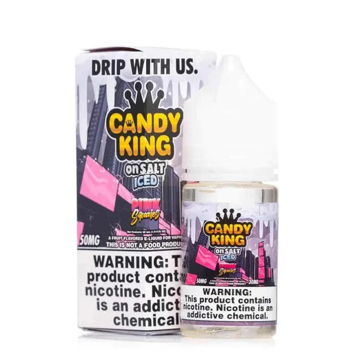 Pink Squares - Candy King On Salt ICED 30mL Candy King