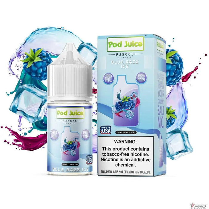 Pod Juice PJ5000 Series Synthetic Nicotine Salt E-Liquid 30ML Pod Juice