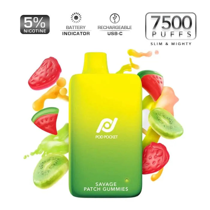 Pod Pocket 7500 Puffs Disposable Pod Juice