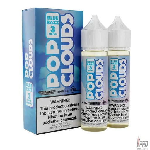 Pop Clouds Synthetic Nicotine E-Liquid 120mL (60mL x 2) Pop Clouds