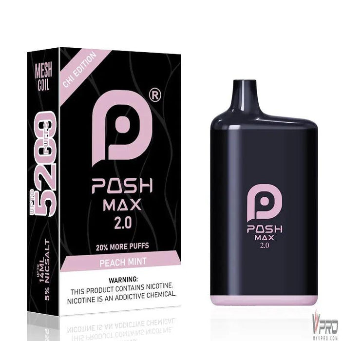 Posh Max 2.0 5200 Disposable 5% Posh