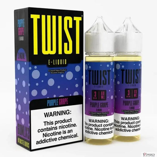 Purple Grape - Twist E-liquid 120mL Twist E-Liquids