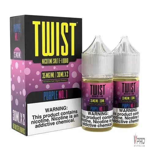 Purple No. 1 - Twist Salt E-liquid 60mL Twist E-Liquids