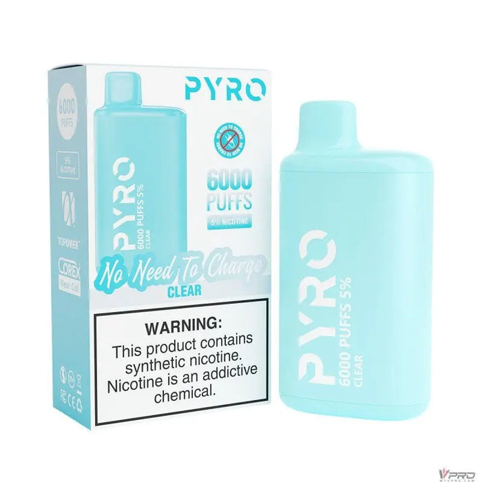 Pyro 6000 Puffs 5% Nicotine Disposable Pyro