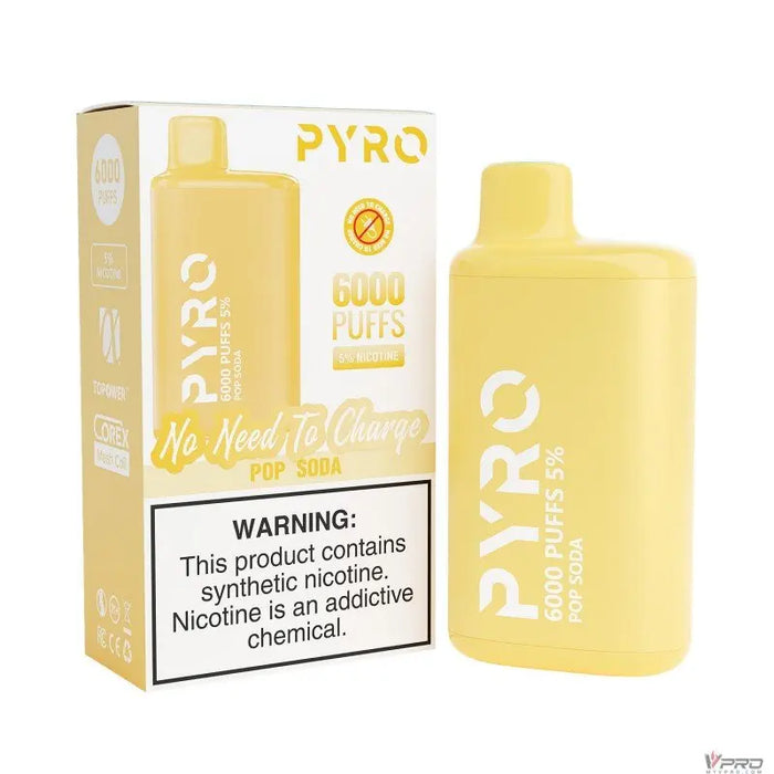 Pyro 6000 Puffs 5% Nicotine Disposable Pyro