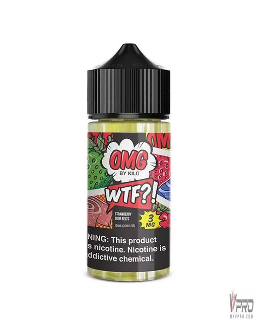 RED WTF OMG Series Salt Nicotine E-Liquid 100mL By KILO Kilo E-Liquids