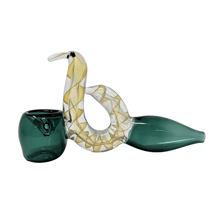 4" Color Tube Bird Hand Pipe